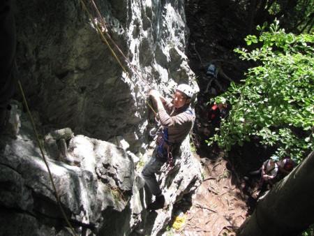 Izpopolnjevanje vodnikov PZS - Reška koča - maj 2012